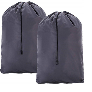 wholesale Extra large washable hospital nylon polyester drawstring storage personalized laundry bag